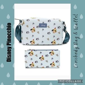 DISNEY Pinocchio Crossbody Bag & Wallet